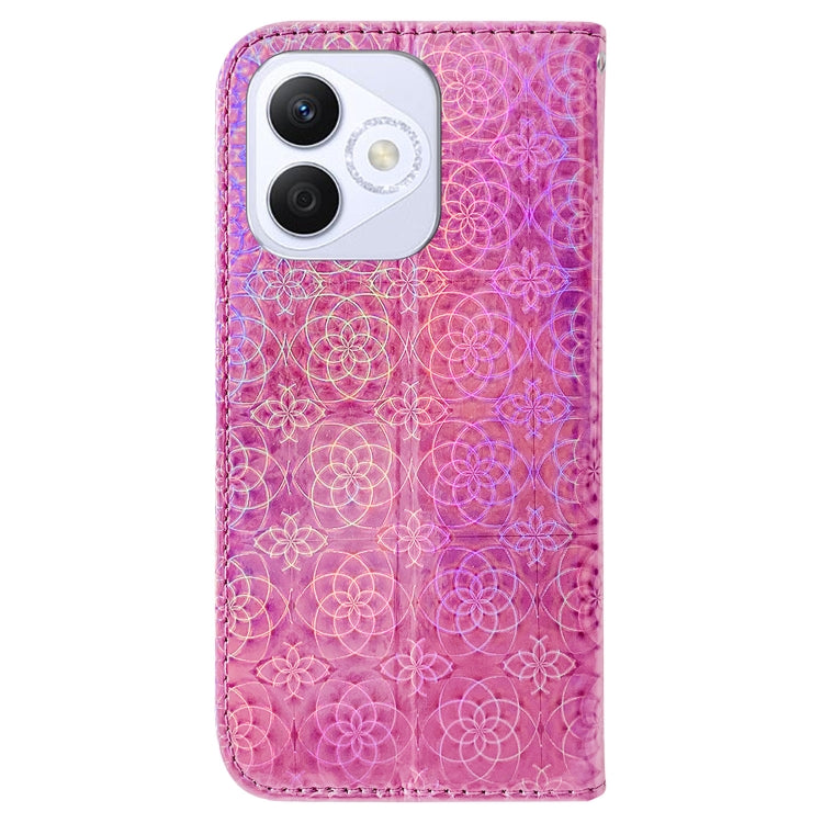 For Honor X60i Colorful Magnetic Buckle Leather Phone Case