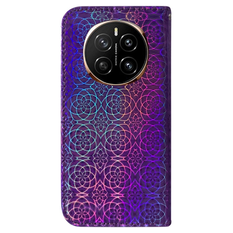 For Honor Magic7 Colorful Magnetic Buckle Leather Phone Case