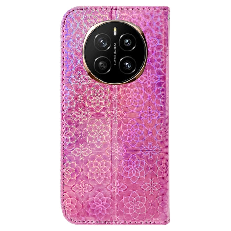 For Honor Magic7 Colorful Magnetic Buckle Leather Phone Case