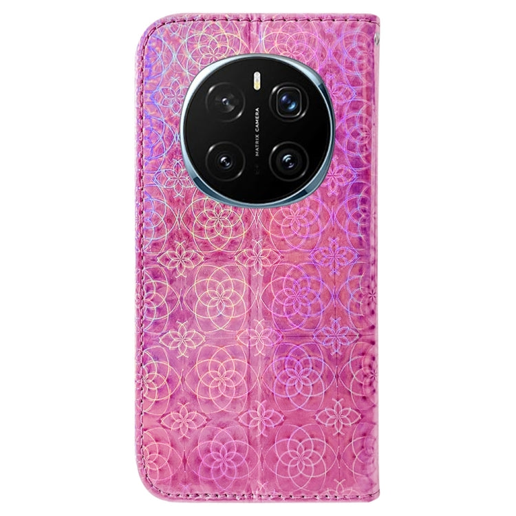For Honor Magic7 Pro Colorful Magnetic Buckle Leather Phone Case
