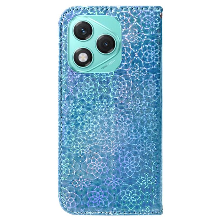 For Honor 400 Lite Global Colorful Magnetic Buckle Leather Phone Case
