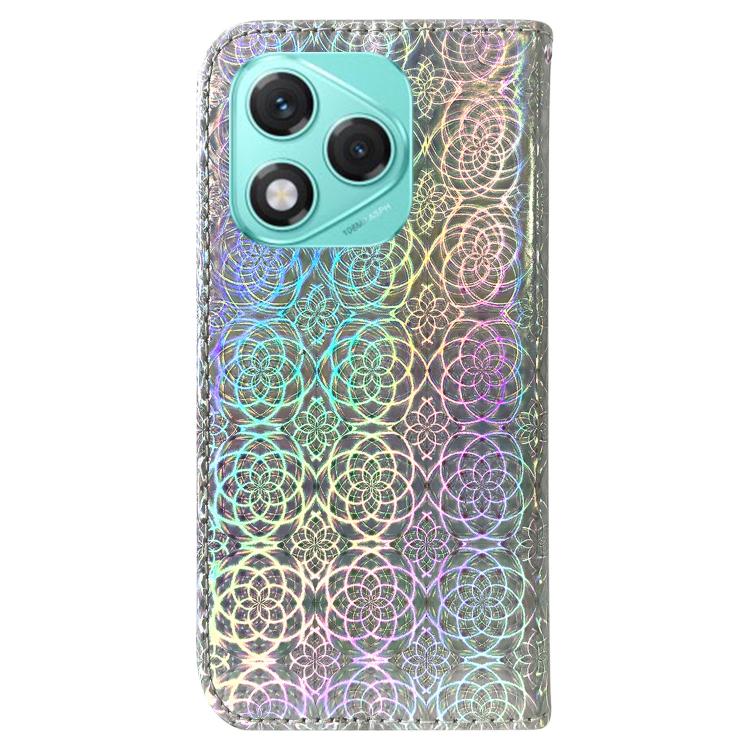 For Honor 400 Lite Global Colorful Magnetic Buckle Leather Phone Case
