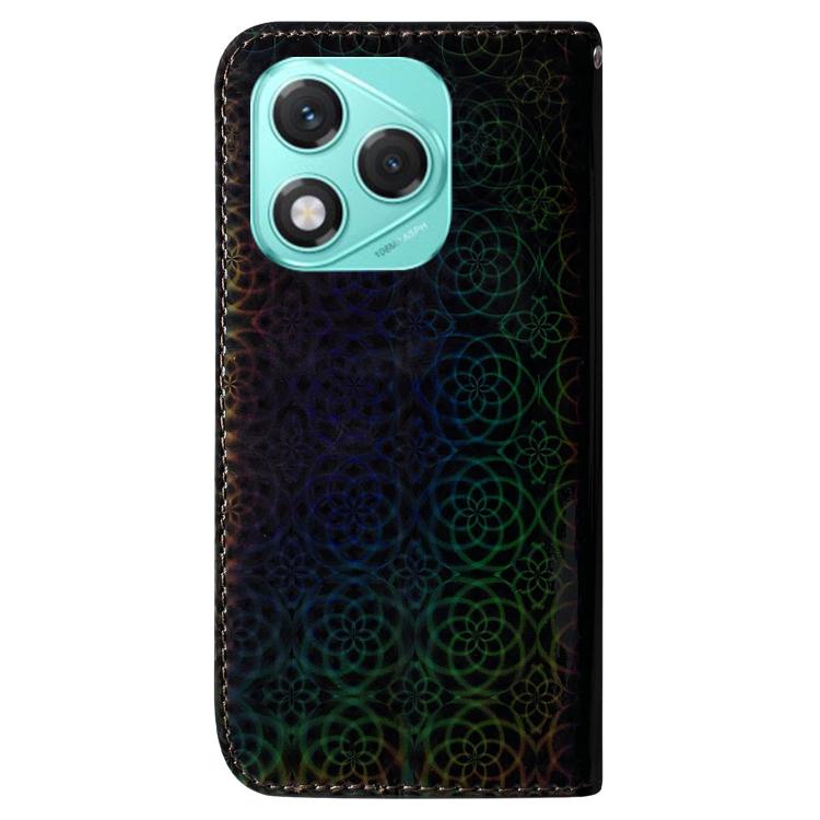 For Honor 400 Lite Global Colorful Magnetic Buckle Leather Phone Case