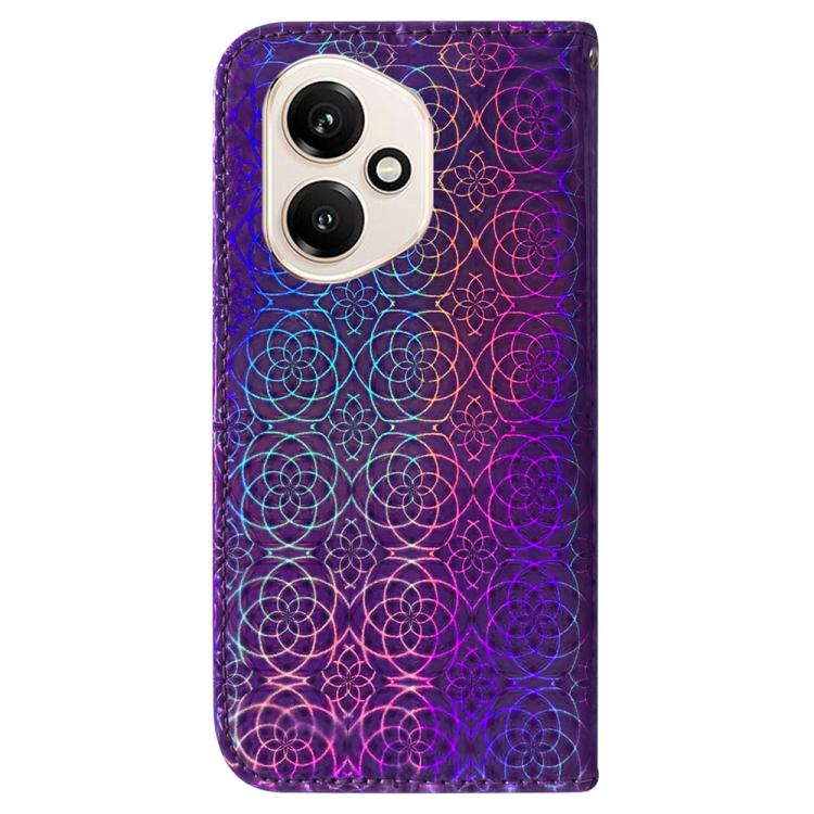For Honor 400 Global 156.5mm Colorful Magnetic Buckle Leather Phone Case