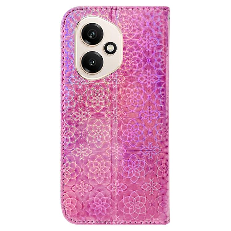 For Honor 400 Global 156.5mm Colorful Magnetic Buckle Leather Phone Case