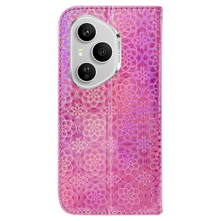 For Honor 400 Pro Global 160.8mm Colorful Magnetic Buckle Leather Phone Case