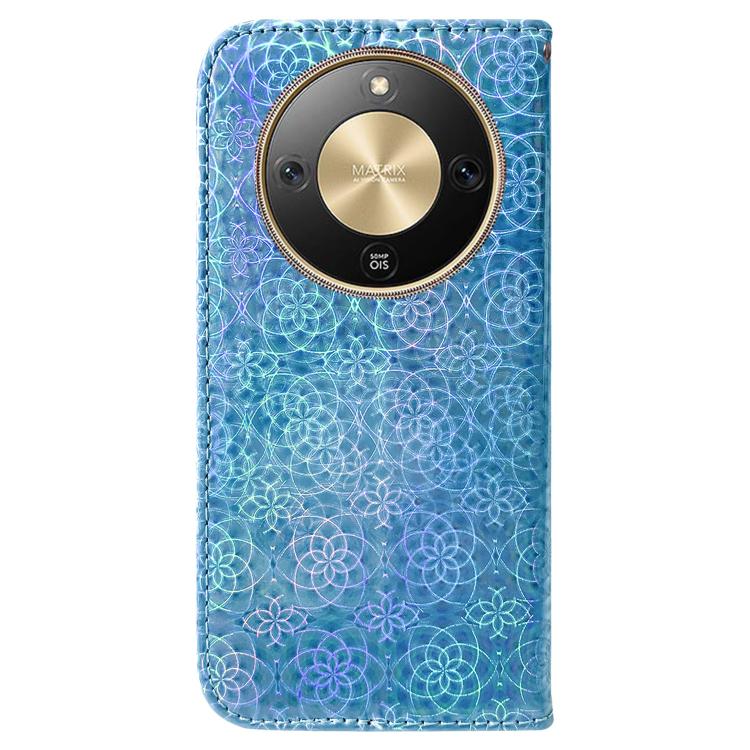 For Honor X70 5G Colorful Magnetic Buckle Leather Phone Case