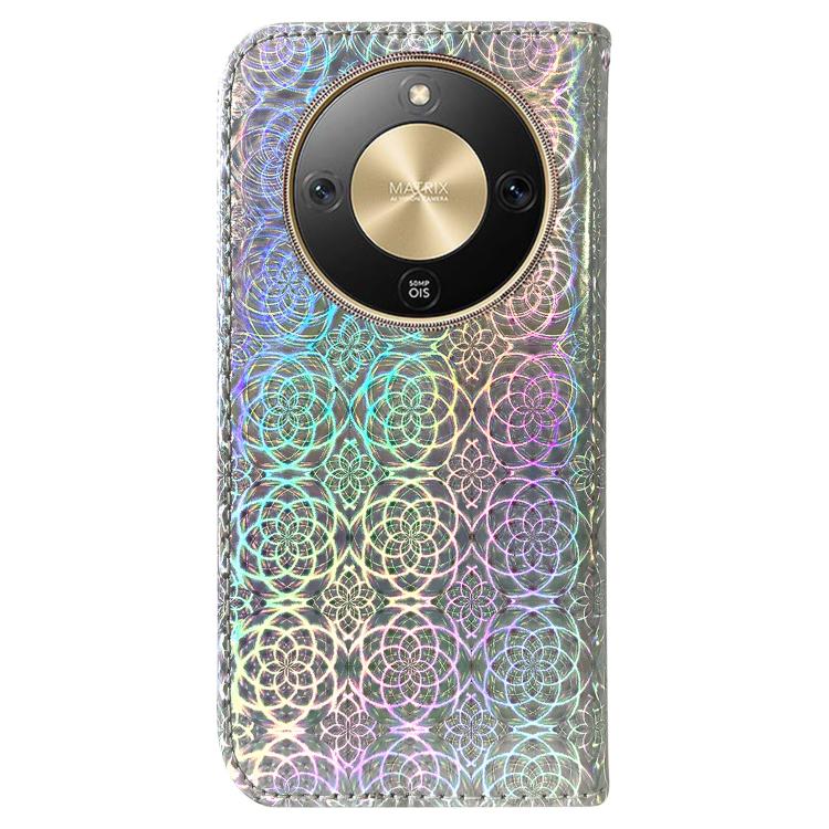 For Honor X70 5G Colorful Magnetic Buckle Leather Phone Case