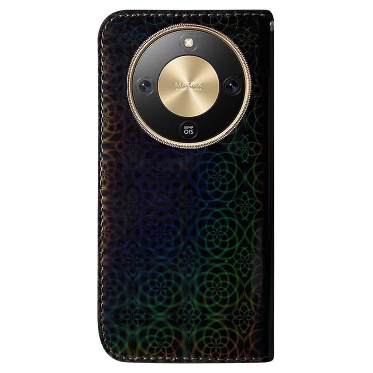For Honor X70 5G Colorful Magnetic Buckle Leather Phone Case