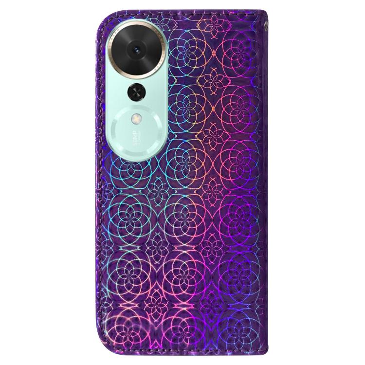 For Honor Play 70 Plus Colorful Magnetic Buckle Leather Phone Case