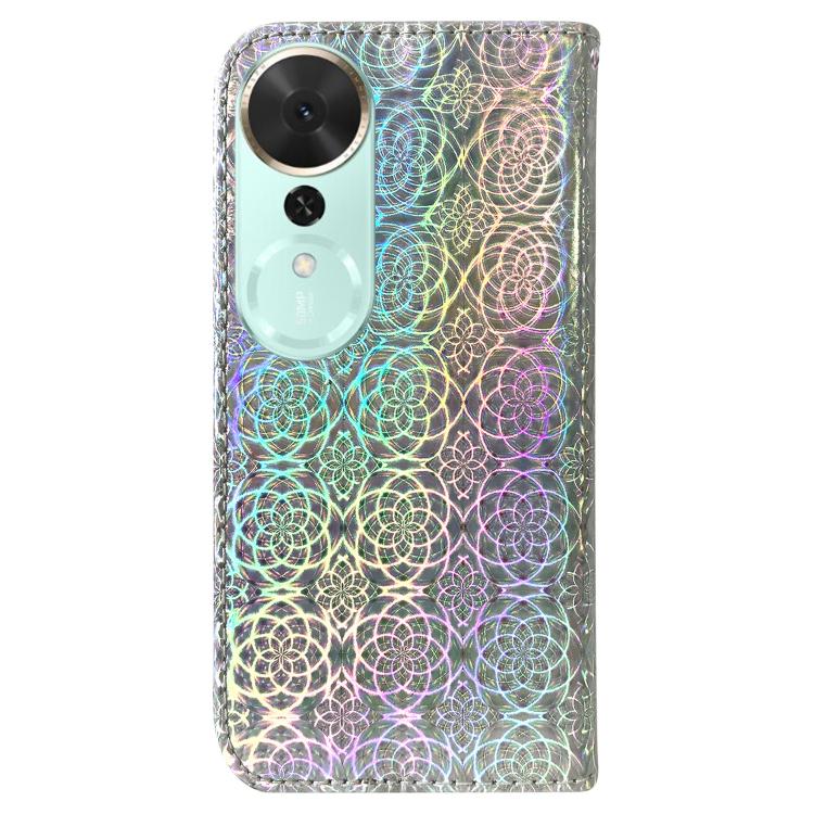 For Honor Play 70 Plus Colorful Magnetic Buckle Leather Phone Case