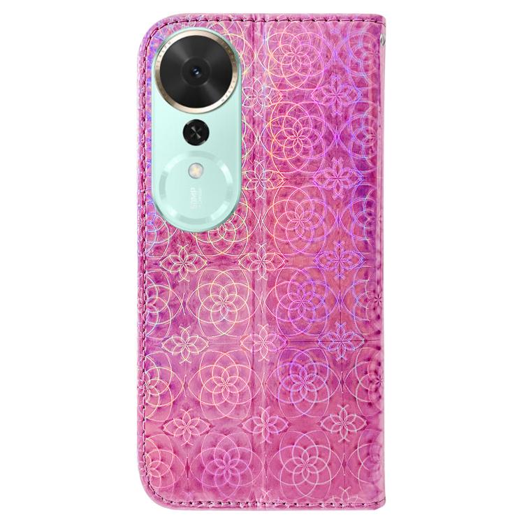 For Honor Play 70 Plus Colorful Magnetic Buckle Leather Phone Case