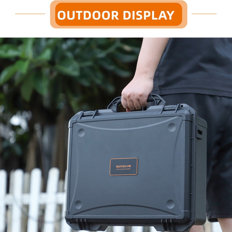 For DJI Air 3 Sunnylife Safety Carrying Case Large Capacity Waterproof Shock-proof Hard Travel Case