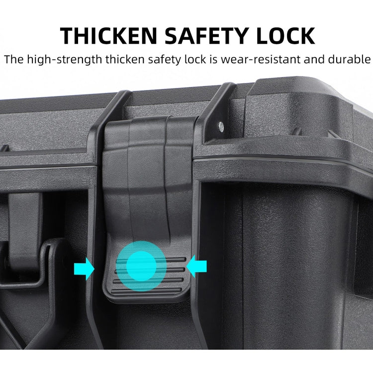 For DJI Air 3 Sunnylife Safety Carrying Case Large Capacity Waterproof Shock-proof Hard Travel Case