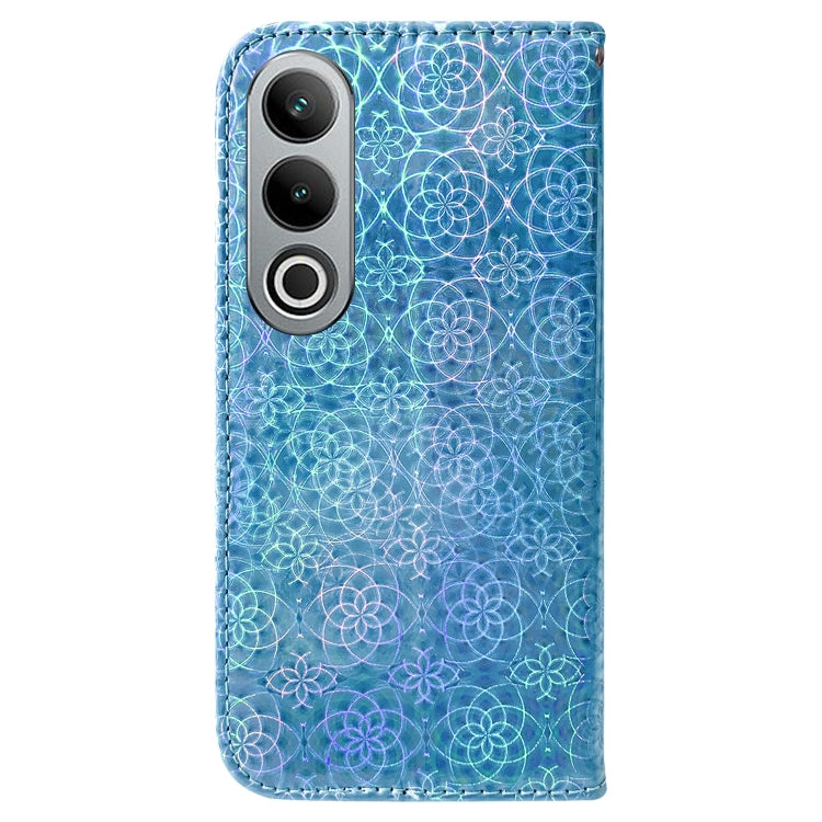 For OnePlus Nord CE4 5G Colorful Magnetic Buckle Leather Phone Case