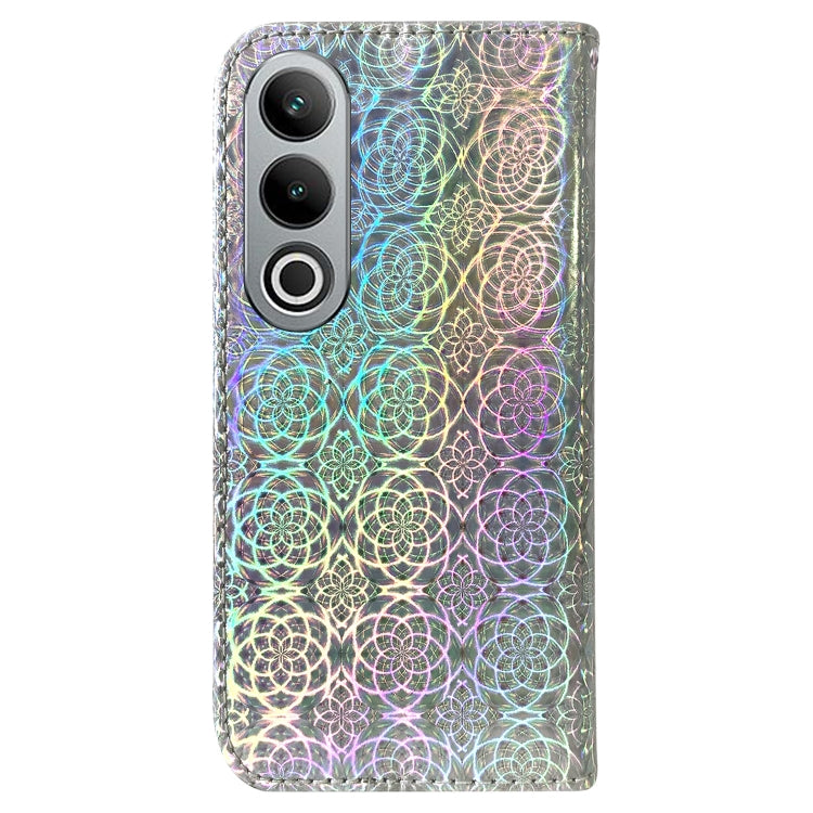For OnePlus Nord CE4 5G Colorful Magnetic Buckle Leather Phone Case