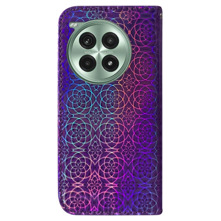 For OnePlus Ace 3 Pro Colorful Magnetic Buckle Leather Phone Case
