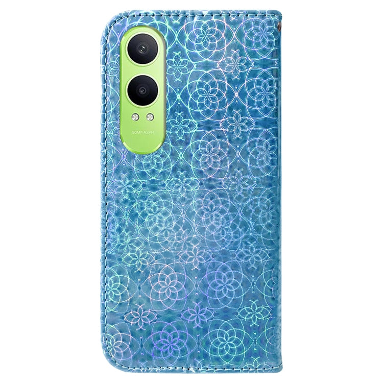 For OnePlus Nord CE4 Lite Colorful Magnetic Buckle Leather Phone Case