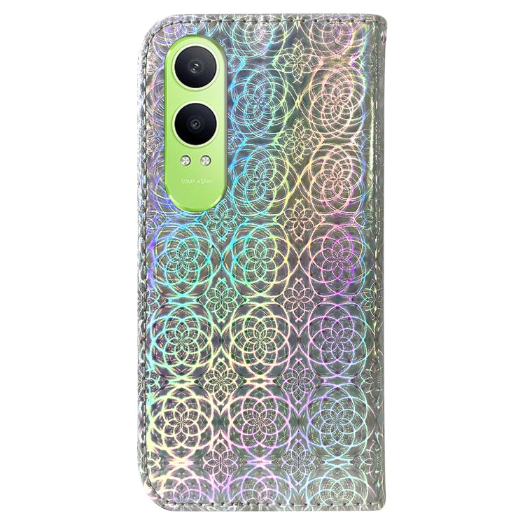 For OnePlus Nord CE4 Lite Colorful Magnetic Buckle Leather Phone Case