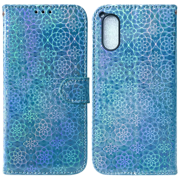 For Sony Xperia 5 V Colorful Magnetic Buckle Leather Phone Case