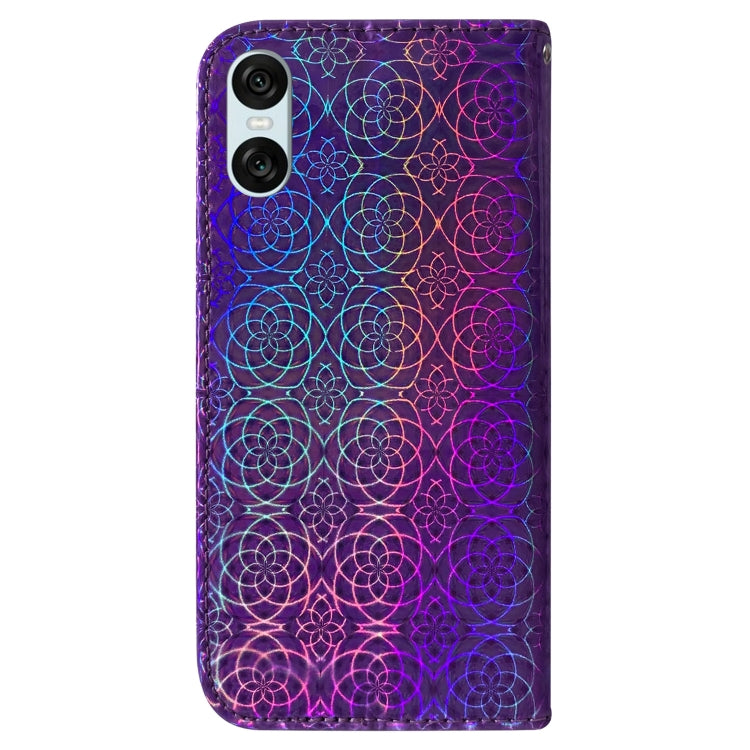 For Sony Xperia 5 VI Colorful Magnetic Buckle Leather Phone Case