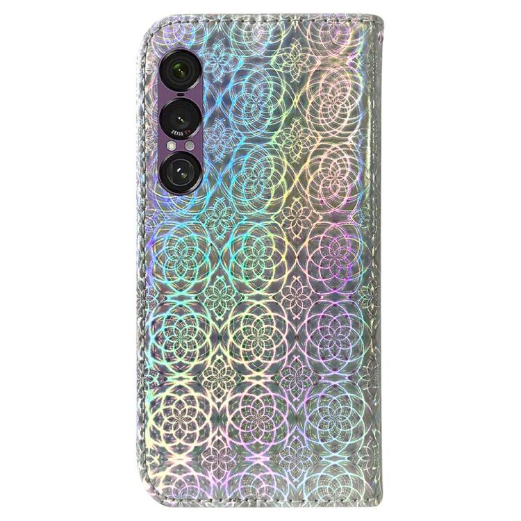 For Sony Xperia 1 VII Colorful Magnetic Buckle Leather Phone Case