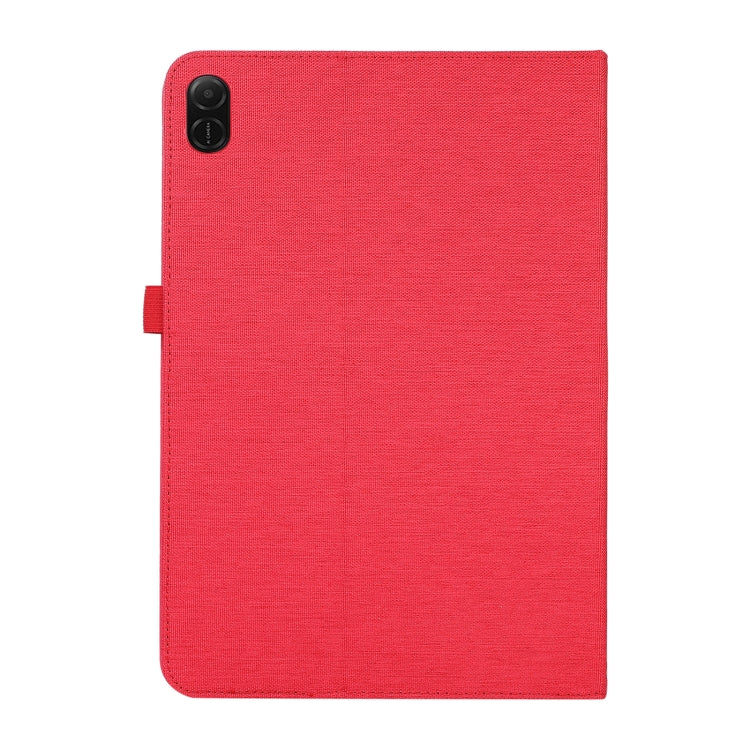 For Honor Pad X8a / X9 Fabric Texture Horizontal Flip Leather Tablet Case
