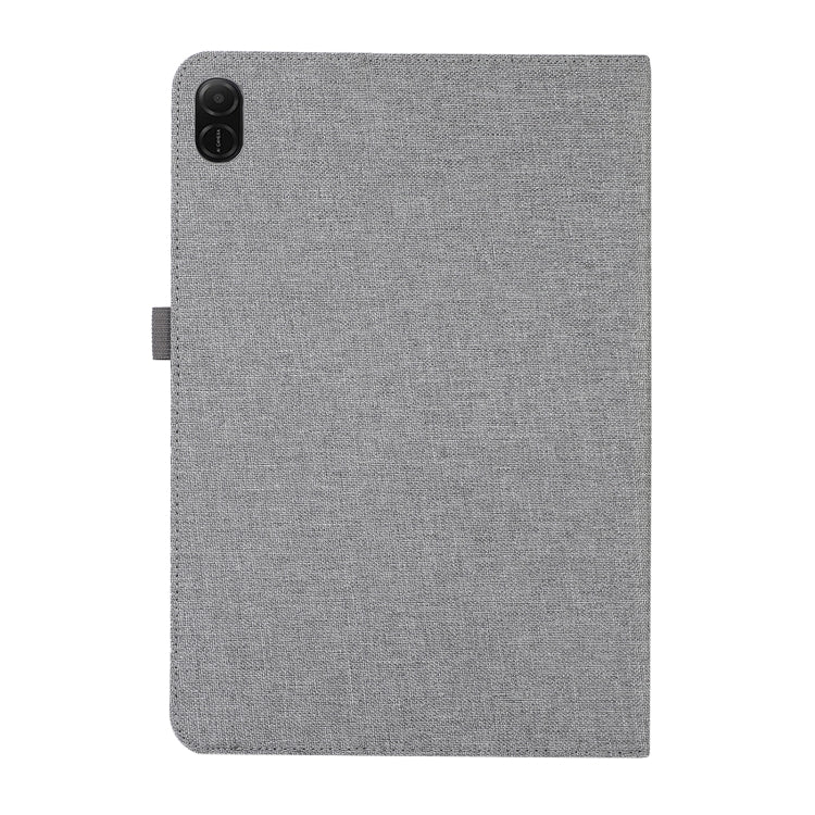 For Honor Pad X8a / X9 Fabric Texture Horizontal Flip Leather Tablet Case