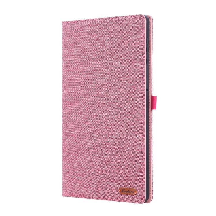 For Honor Pad X9a Fabric Texture Horizontal Flip Leather Tablet Case