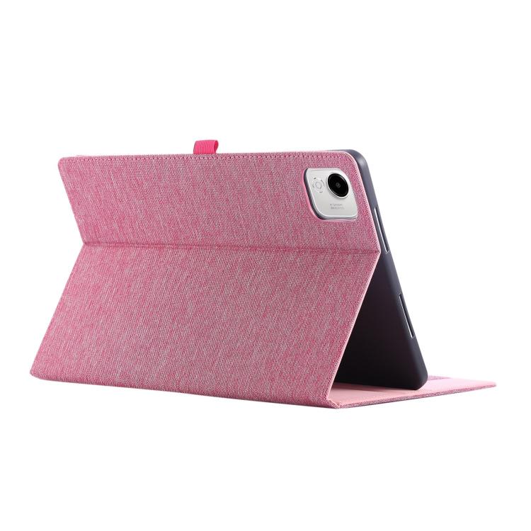 For Honor Pad X9a Fabric Texture Horizontal Flip Leather Tablet Case