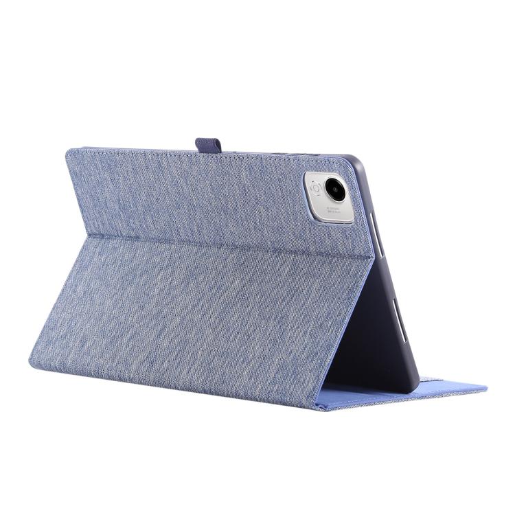 For Honor Pad X9a Fabric Texture Horizontal Flip Leather Tablet Case