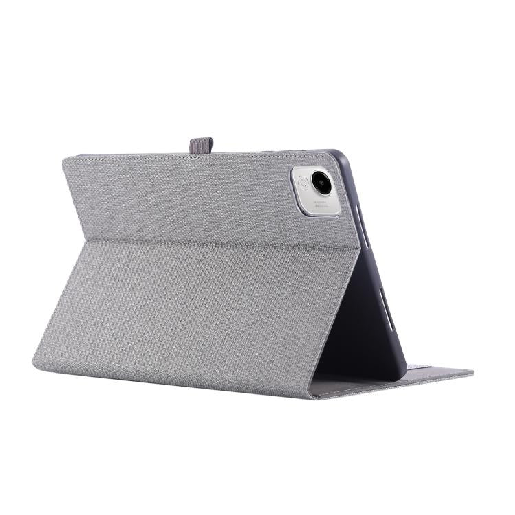 For Honor Pad X9a Fabric Texture Horizontal Flip Leather Tablet Case