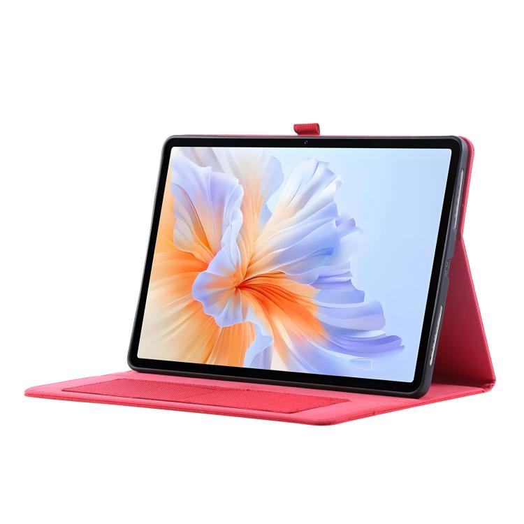 For Honor Pad V9 11.5 Fabric Texture Horizontal Flip Leather Tablet Case