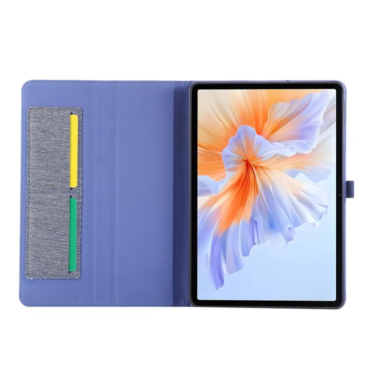For Honor Pad V9 11.5 Fabric Texture Horizontal Flip Leather Tablet Case