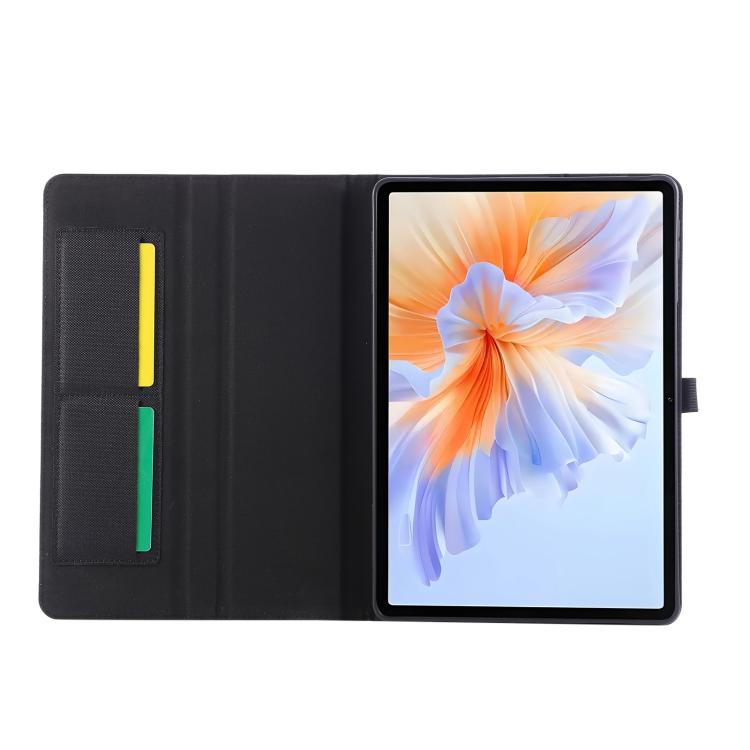For Honor Pad V9 11.5 Fabric Texture Horizontal Flip Leather Tablet Case