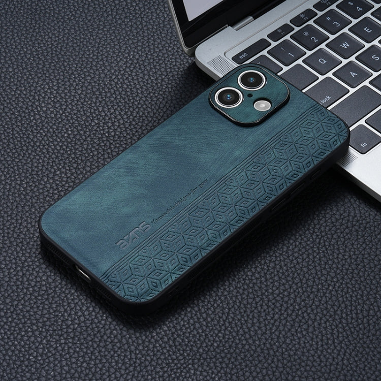 For iPhone 16 AZNS 3D Embossed Skin Feel Phone Case