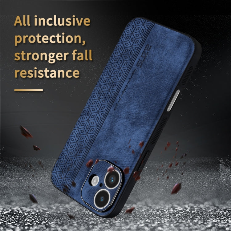 For iPhone 16 AZNS 3D Embossed Skin Feel Phone Case