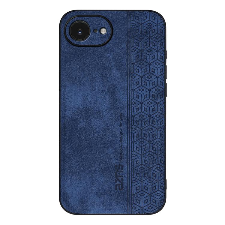 For iPhone 16e / 17e AZNS 3D Embossed Skin Feel Phone Case