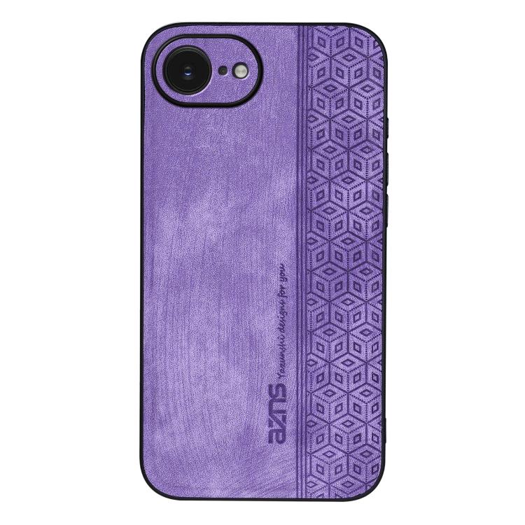 For iPhone 16e / 17e AZNS 3D Embossed Skin Feel Phone Case
