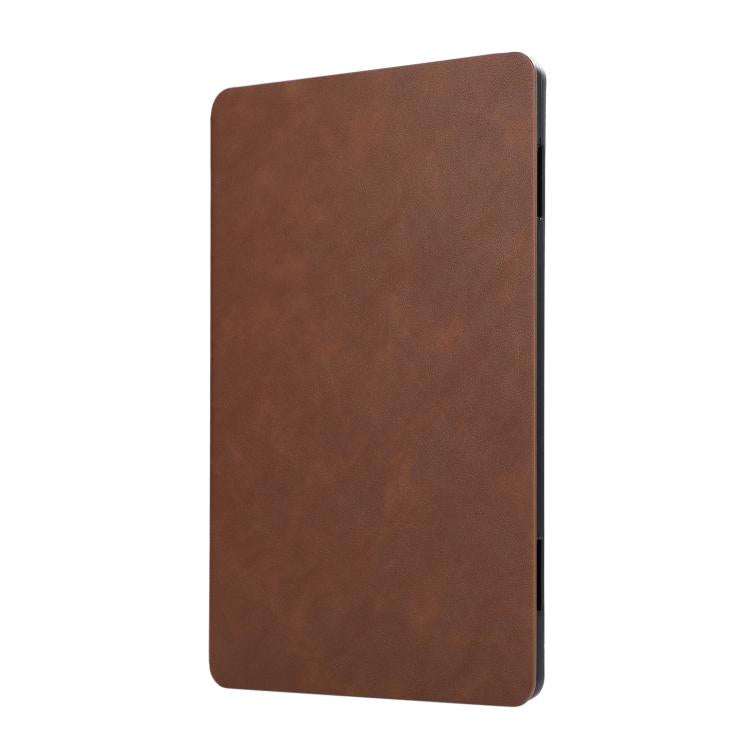 For Lenovo ZhaoYang K10C 2025 Simple Crazy Horse Leather Tablet Case