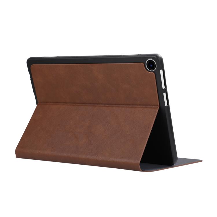 For Lenovo ZhaoYang K10C 2025 Simple Crazy Horse Leather Tablet Case