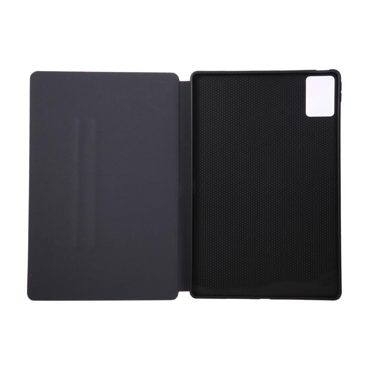 For Lenovo Xiaoxin Pad 12.1 2025 Simple Crazy Horse Leather Tablet Case