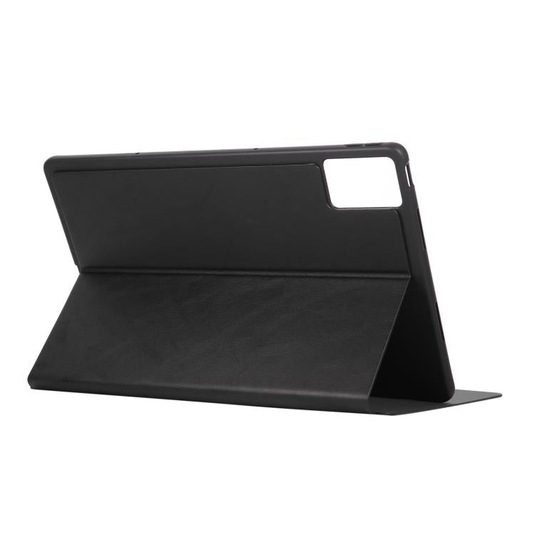 For Lenovo Xiaoxin Pad 12.1 2025 Simple Crazy Horse Leather Tablet Case