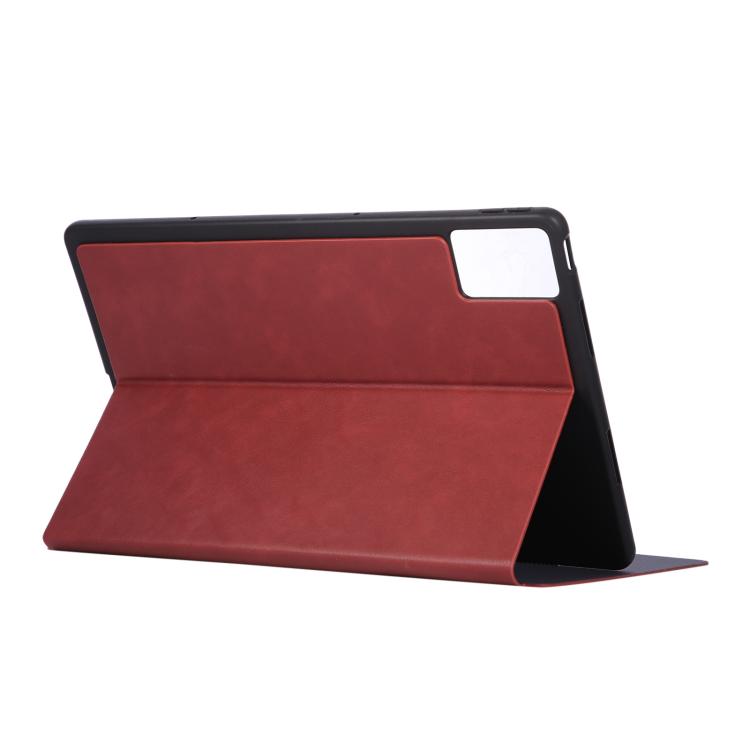 For Lenovo Xiaoxin Pad 12.1 2025 Simple Crazy Horse Leather Tablet Case
