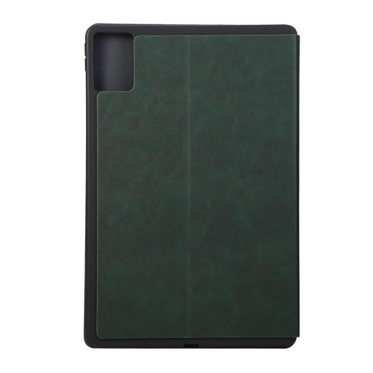 For Lenovo Xiaoxin Pad 12.1 2025 Simple Crazy Horse Leather Tablet Case
