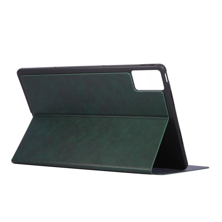 For Lenovo Xiaoxin Pad 12.1 2025 Simple Crazy Horse Leather Tablet Case