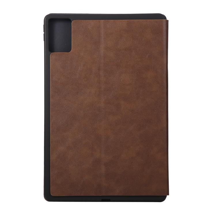 For Lenovo Xiaoxin Pad 12.1 2025 Simple Crazy Horse Leather Tablet Case