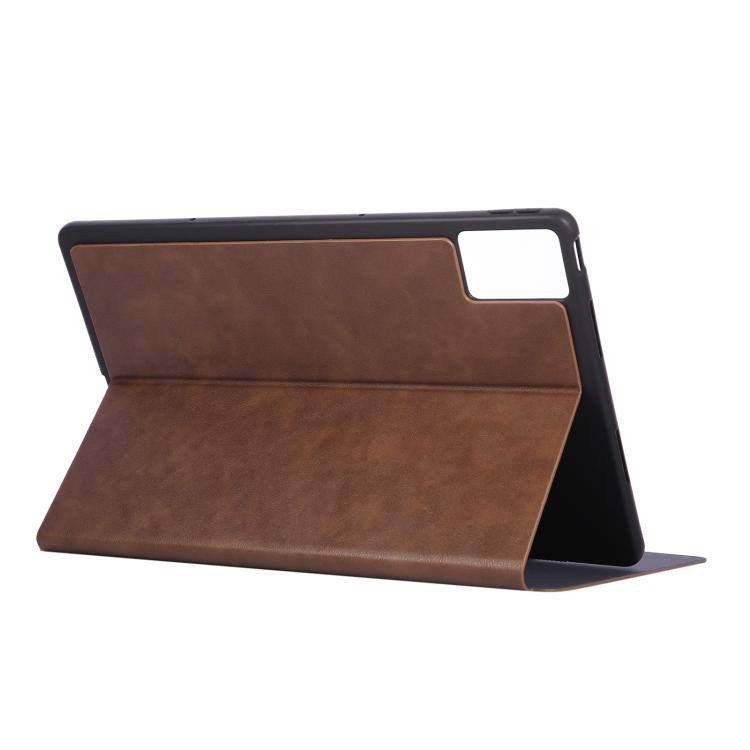 For Lenovo Xiaoxin Pad 12.1 2025 Simple Crazy Horse Leather Tablet Case