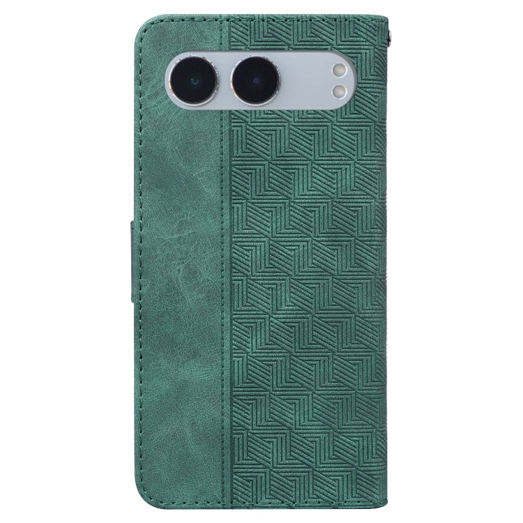 For OnePlus Nord 4 Geometric Embossed Leather Phone Case
