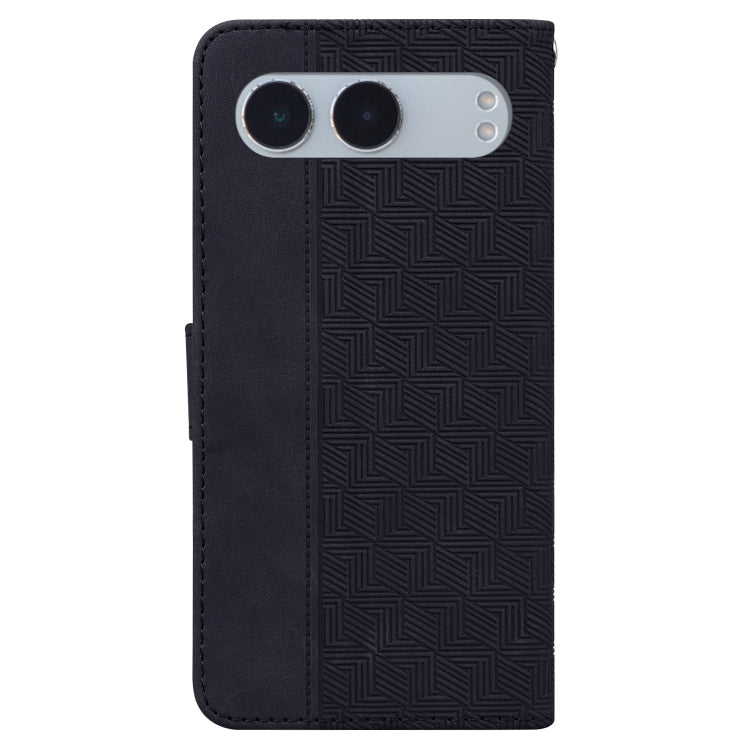 For OnePlus Nord 4 Geometric Embossed Leather Phone Case